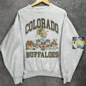 Colorado Buffaloes Sweatshirt, Looney Tunes Football Retro shirt 1998